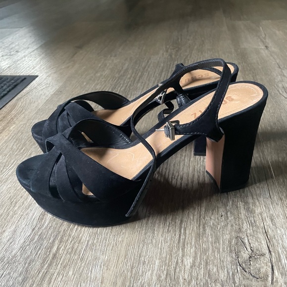 Shultz Keefa Sandal Sz 9 black - Picture 4 of 8